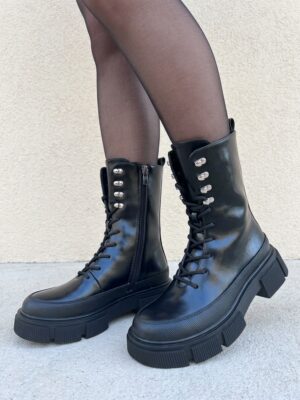 Botki damskie biker AX2106-1e